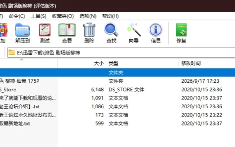 [自行打包] 绯色 剧场版柳神 [175p+165mb][百度盘]